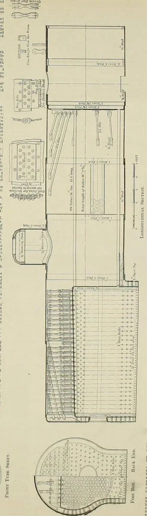 An illustration from The locomotive engineer, 1888, leaf 482