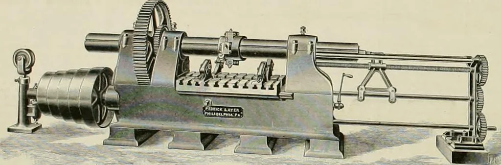 An illustration from The locomotive engineer, 1888, leaf 493