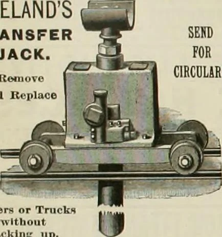 An illustration from The locomotive engineer, 1888, leaf 499