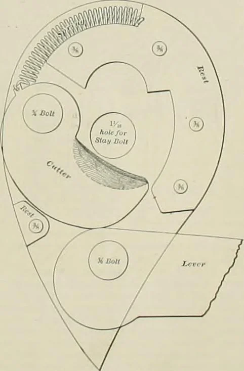 An illustration from The locomotive engineer, 1888, leaf 502