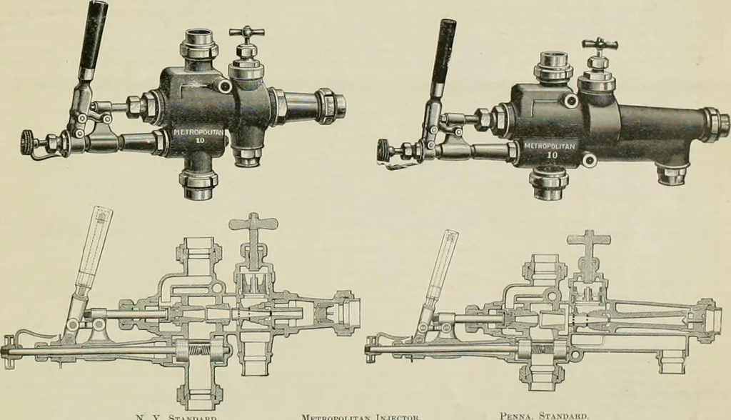 An illustration from The locomotive engineer, 1888, leaf 520