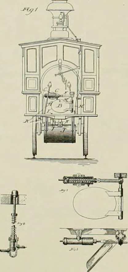 An illustration from The locomotive engineer, 1888, leaf 525