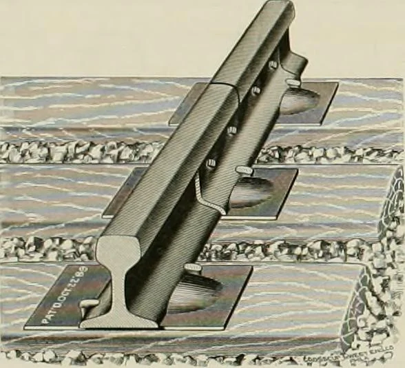 An illustration from The locomotive engineer, 1888, leaf 533