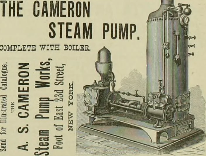 An illustration from The locomotive engineer, 1888, leaf 54