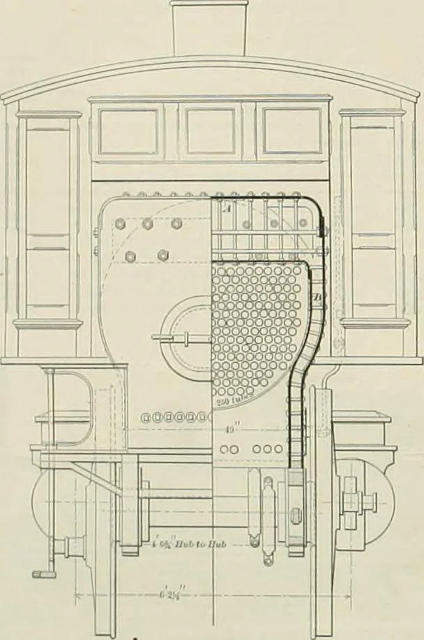 An illustration from The locomotive engineer, 1888, leaf 561