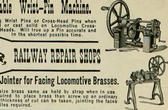 An illustration from The locomotive engineer, 1888, leaf 579