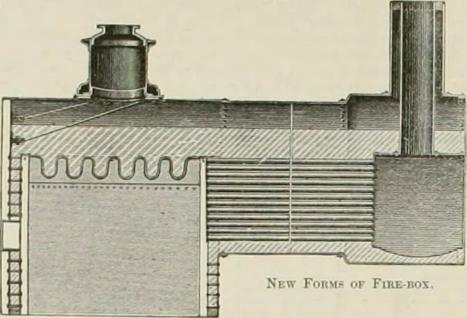 An illustration from The locomotive engineer, 1888, leaf 633