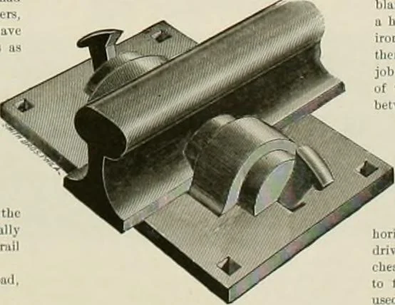 An illustration from The locomotive engineer, 1888, leaf 656