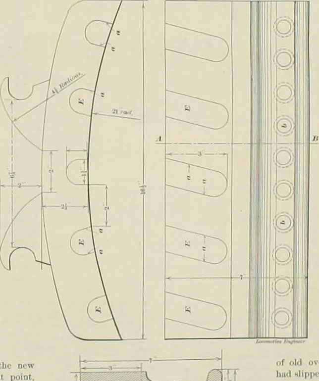 An illustration from The locomotive engineer, 1888, leaf 670