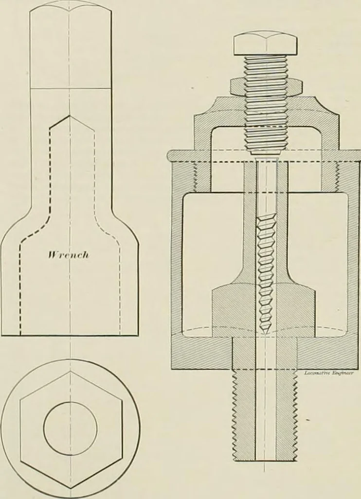 An illustration from The locomotive engineer, 1888, leaf 671