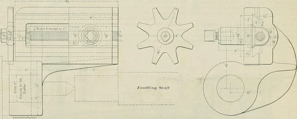 An illustration from The locomotive engineer, 1888, leaf 685