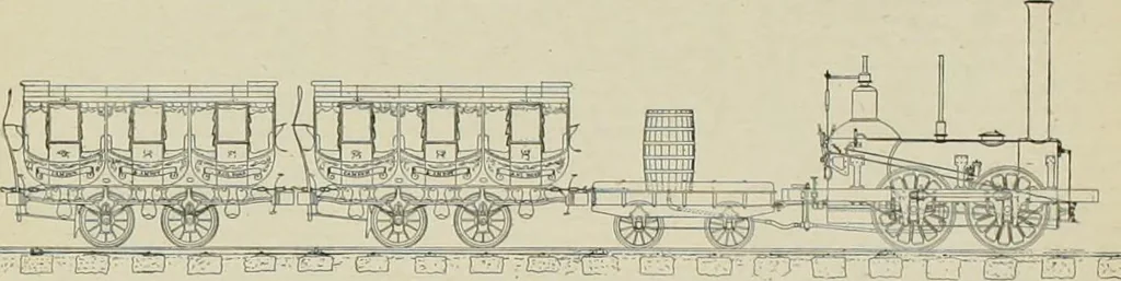 An illustration from The locomotive engineer, 1888, leaf 688