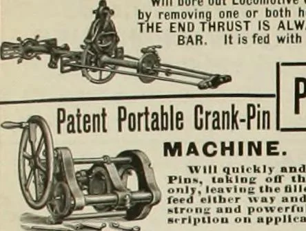 An illustration from The locomotive engineer, 1888, leaf 703