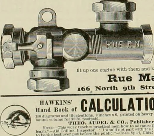 An illustration from The locomotive engineer, 1888, leaf 719