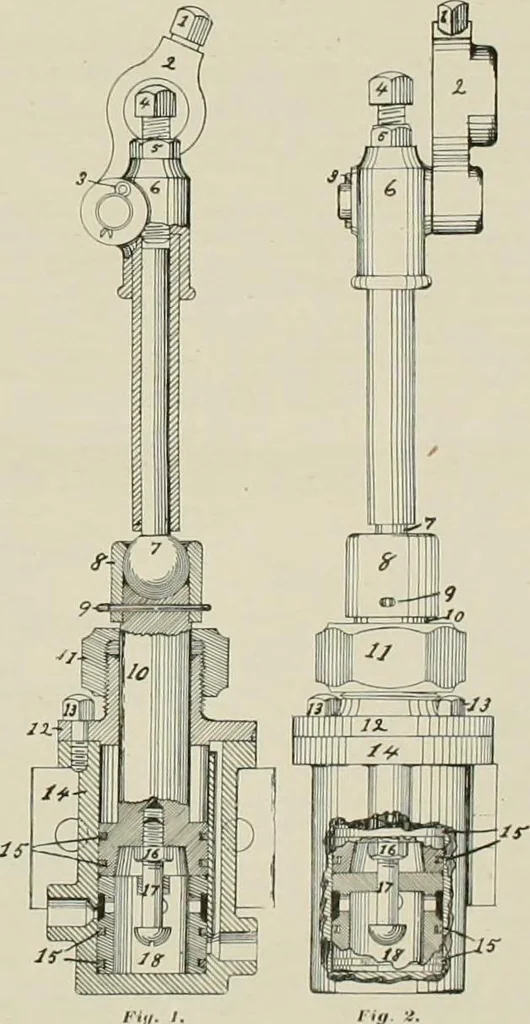 An illustration from The locomotive engineer, 1888, leaf 738