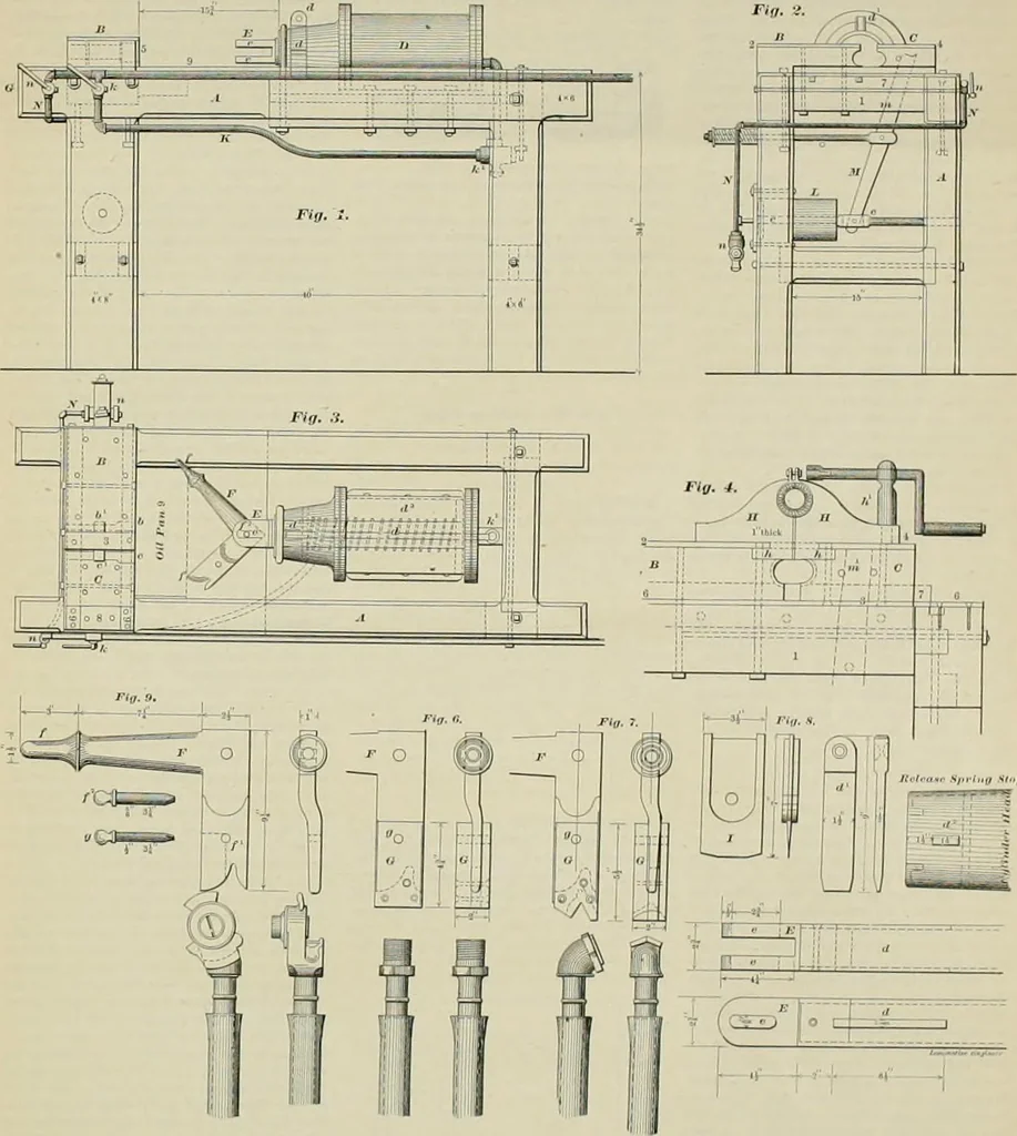 An illustration from The locomotive engineer, 1888, leaf 768