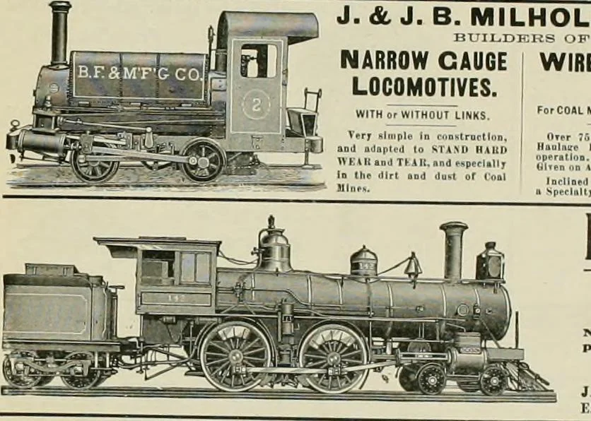 An illustration from The locomotive engineer, 1888, leaf 784