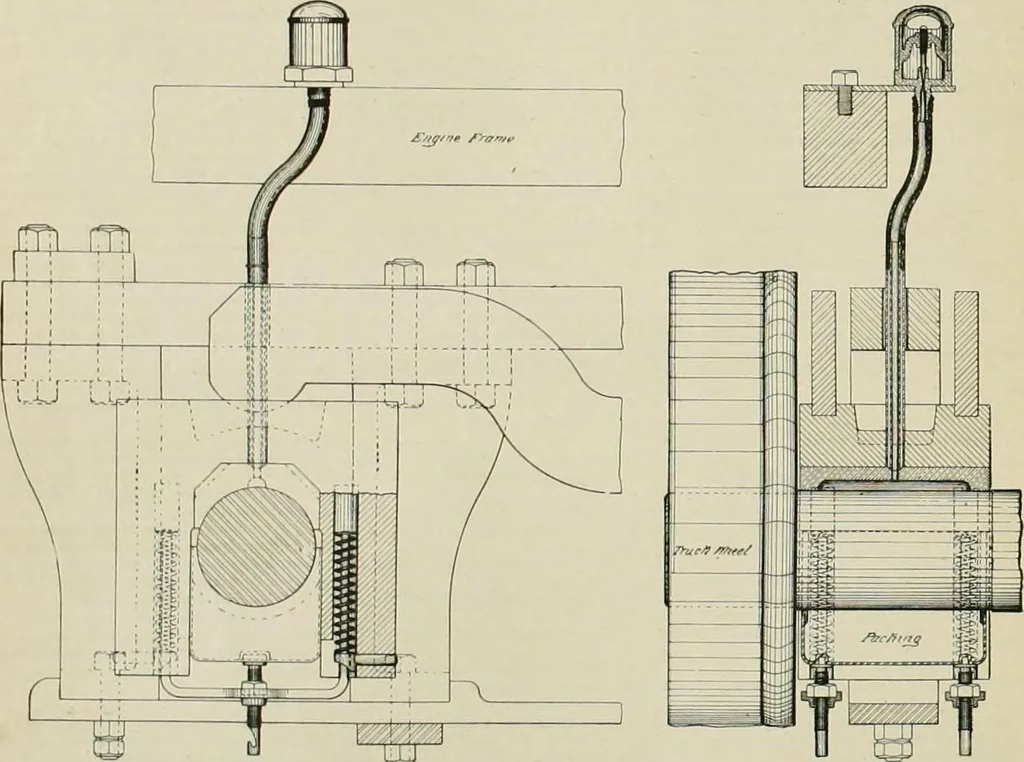 An illustration from The locomotive engineer, 1888, leaf 799
