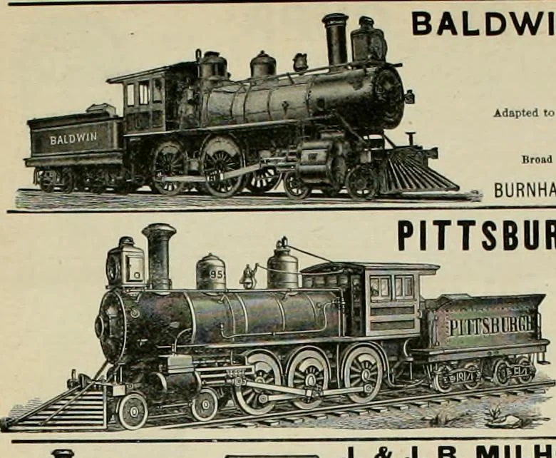 An illustration from The locomotive engineer, 1888, leaf 804