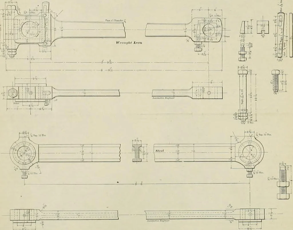 An illustration from The locomotive engineer, 1888, leaf 829
