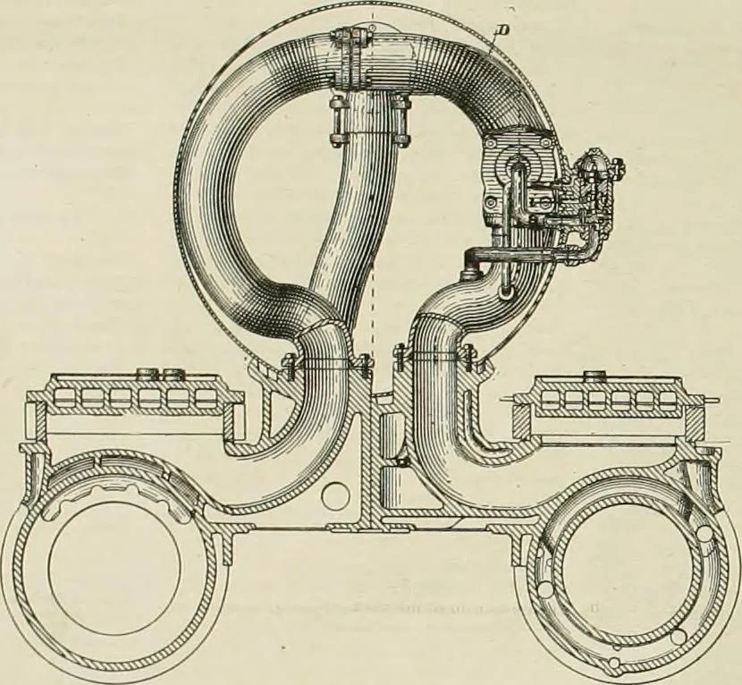 An illustration from The locomotive engineer, 1888, leaf 831