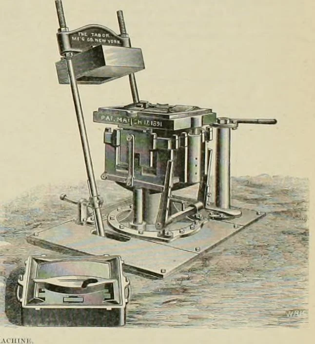 An illustration from The locomotive engineer, 1888, leaf 850
