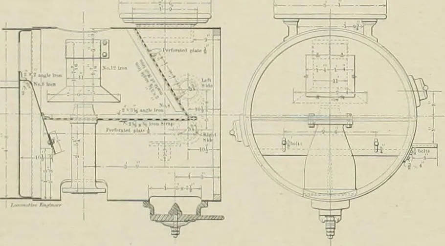 An illustration from The locomotive engineer, 1888, leaf 857