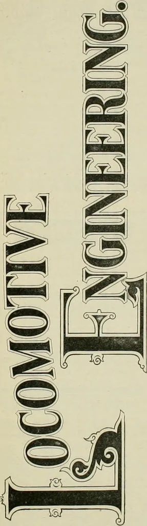 An illustration from The locomotive engineer, 1888, leaf 862