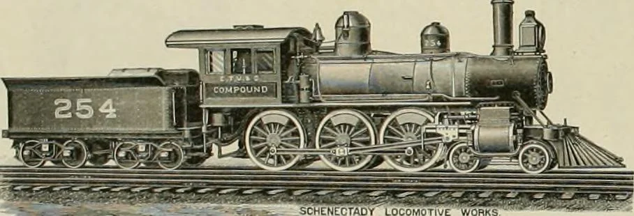 An illustration from The locomotive engineer, 1888, leaf 867