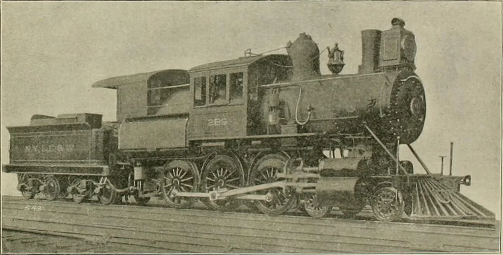 An illustration from The locomotive engineer, 1888, leaf 870