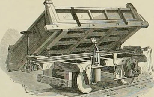 An illustration from The locomotive engineer, 1888, leaf 871