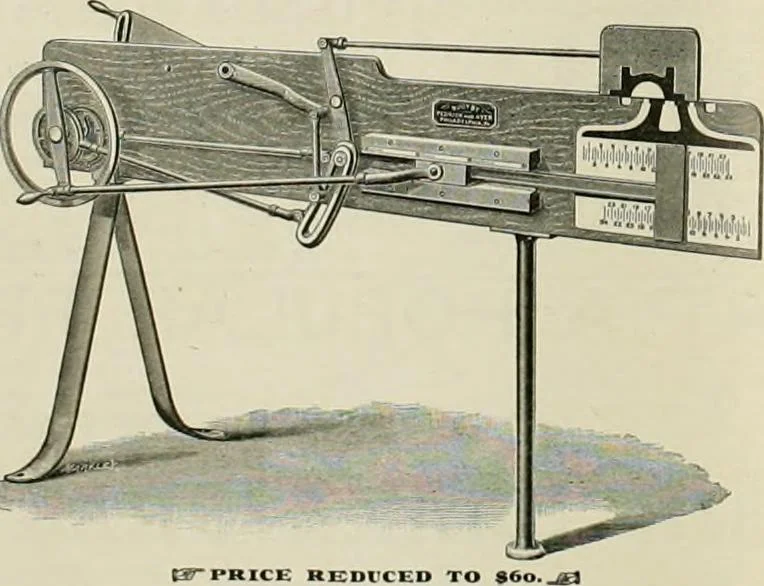 An illustration from The locomotive engineer, 1888, leaf 885