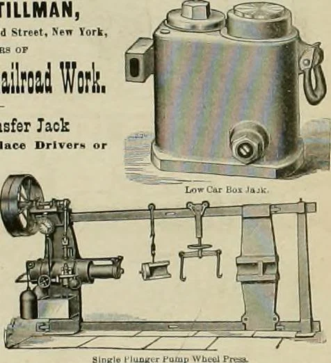 An illustration from The locomotive engineer, 1888, leaf 893