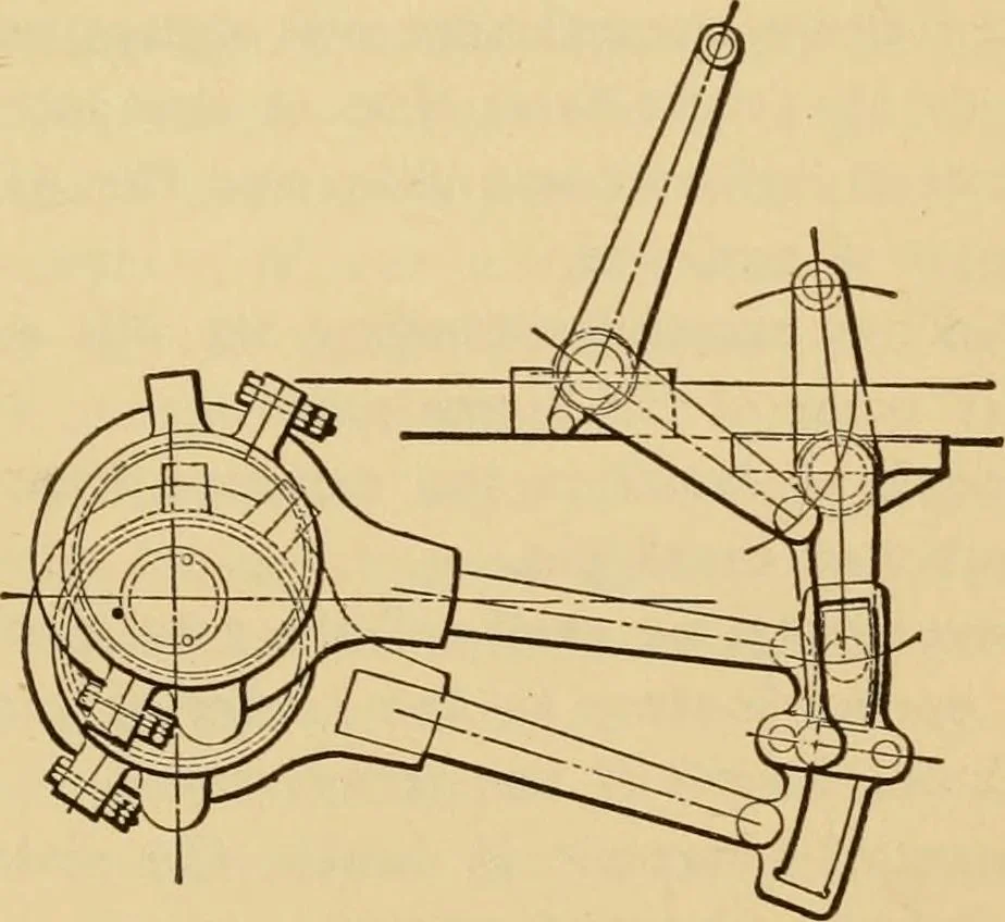 An illustration from Locomotive engine running and management : a treatise on locomotive engines, showing their performance in running different kinds of trains with economy and dispatch; also directions regarding the care, management, and repairs of locomotives and all their connections, 1888, leaf 282