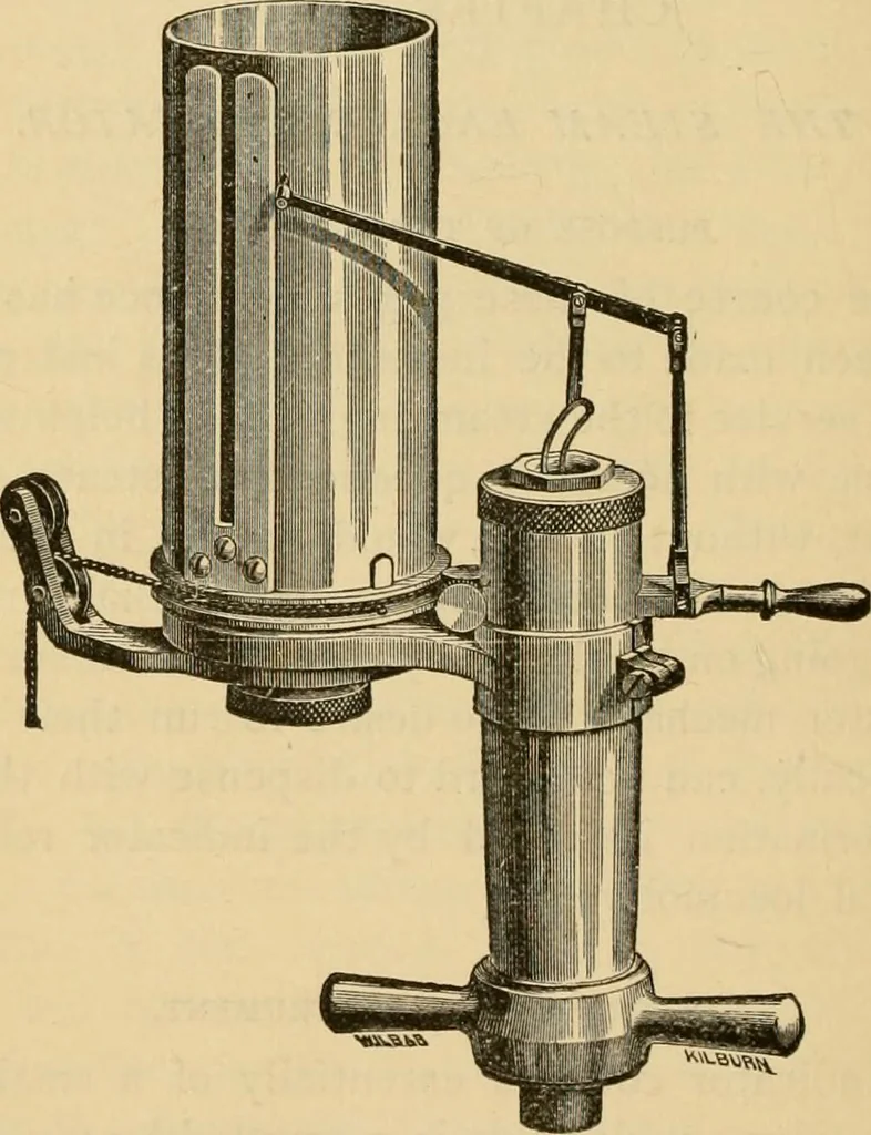 An illustration from Locomotive engine running and management : a treatise on locomotive engines, showing their performance in running different kinds of trains with economy and dispatch; also directions regarding the care, management, and repairs of locomotives and all their connections, 1888, leaf 329