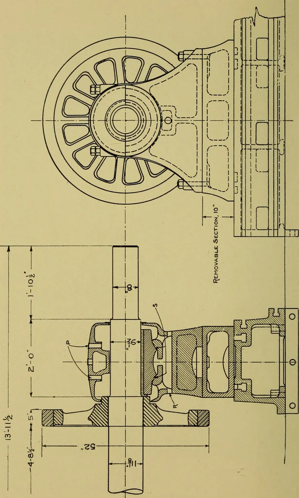 An illustration from The Locomotive Laboratory, 1915, leaf 13