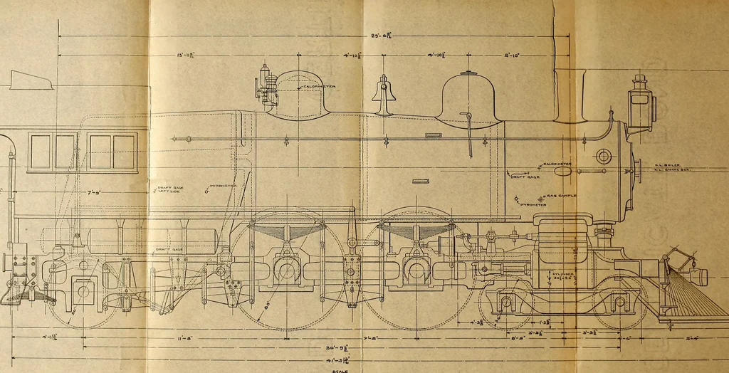 An illustration from Locomotive testing plant at Altoona, Penna, 1910, leaf 126