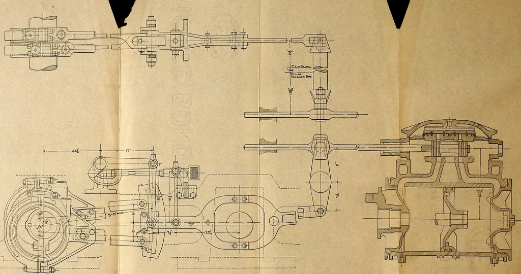 An illustration from Locomotive testing plant at Altoona, Penna, 1910, leaf 142