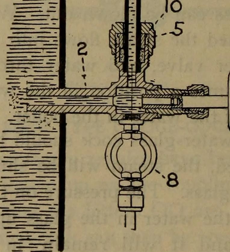 An illustration from Locomotive text for engineers and firemen; a complete treatise on the engine, electric head-light and standard code of train rules, 1908, leaf 103