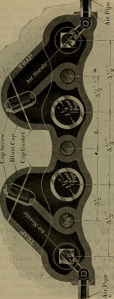 An illustration from Locomotive text for engineers and firemen; a complete treatise on the engine, electric head-light and standard code of train rules, 1908, leaf 118