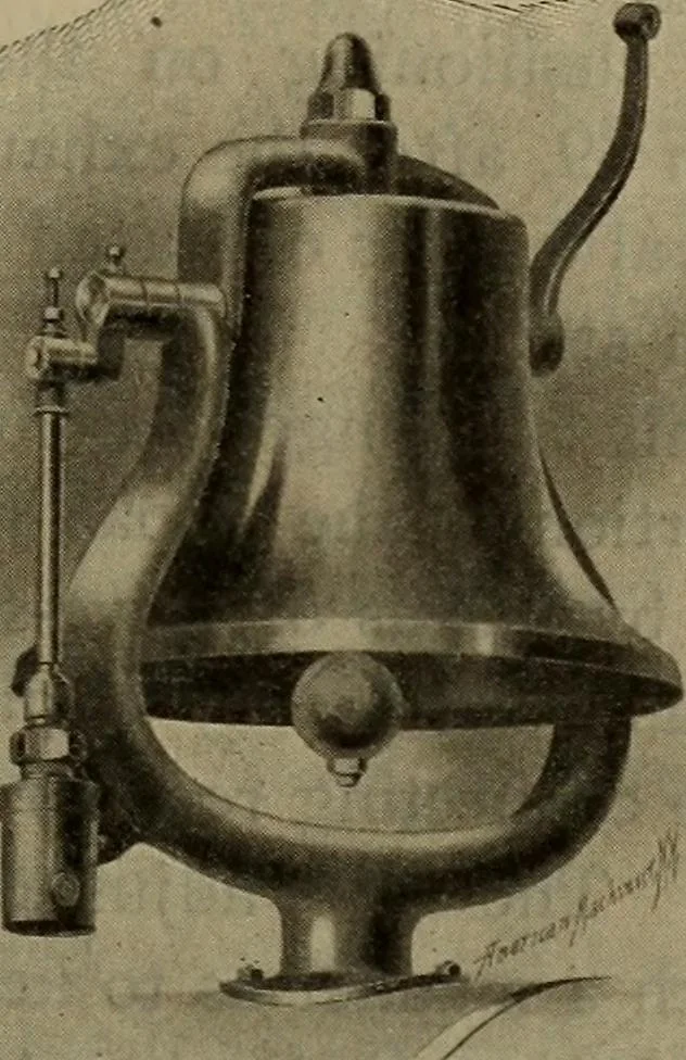 An illustration from Locomotive text for engineers and firemen; a complete treatise on the engine, electric head-light and standard code of train rules, 1908, leaf 124