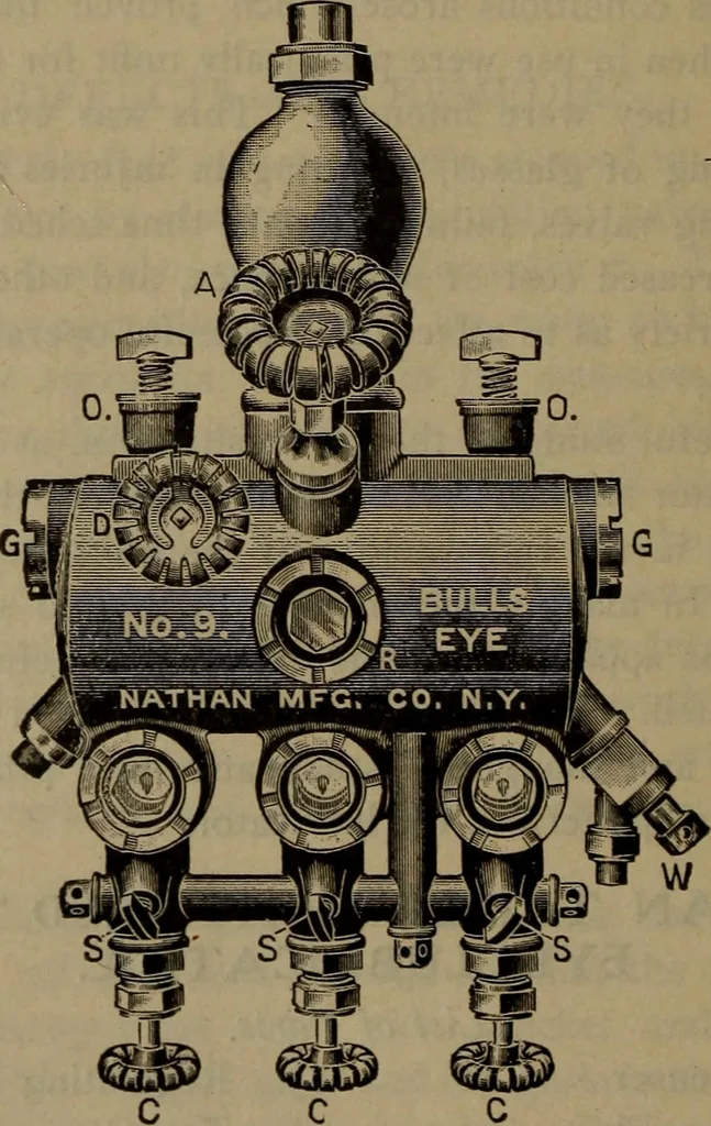An illustration from Locomotive text for engineers and firemen; a complete treatise on the engine, electric head-light and standard code of train rules, 1908, leaf 137