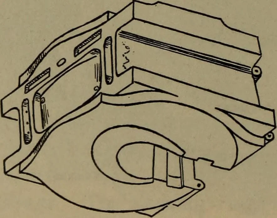 An illustration from Locomotive text for engineers and firemen; a complete treatise on the engine, electric head-light and standard code of train rules, 1908, leaf 169