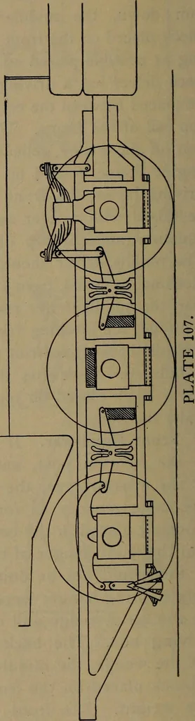 An illustration from Locomotive text for engineers and firemen; a complete treatise on the engine, electric head-light and standard code of train rules, 1908, leaf 237