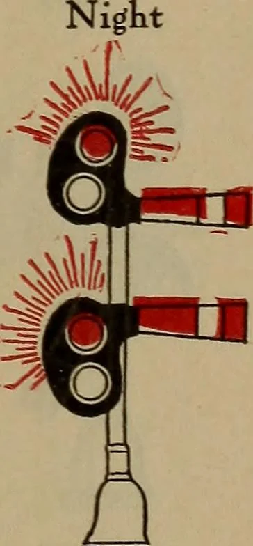 An illustration from Locomotive text for engineers and firemen; a complete treatise on the engine, electric head-light and standard code of train rules, 1908, leaf 416