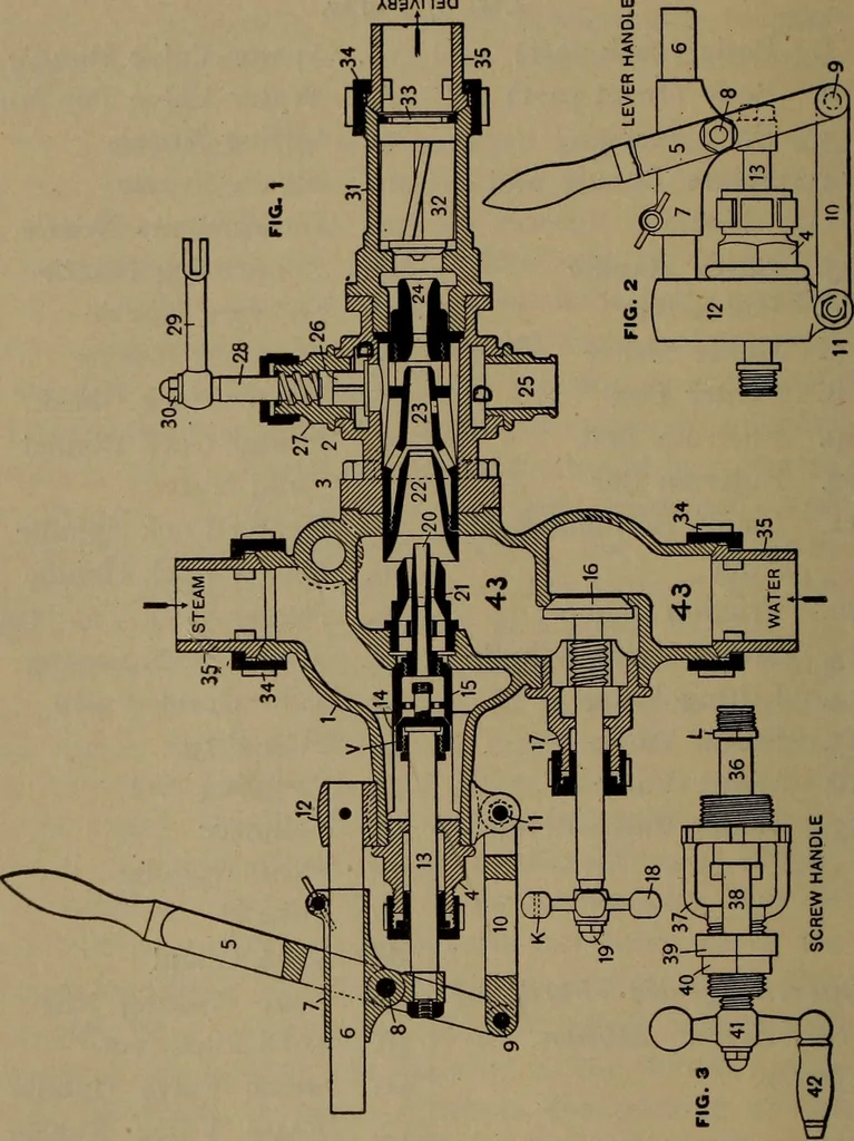 An illustration from Locomotive text for engineers and firemen; a complete treatise on the engine, electric head-light and standard code of train rules, 1908, leaf 49