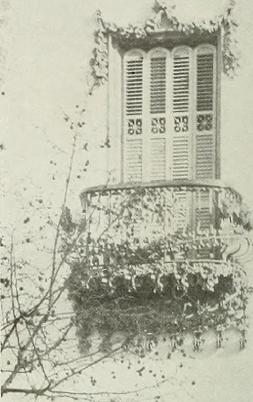 An illustration from L'oeuvre de Puig Cadafalch, architecte, 1896-1904 : architecture, décoration, mobilier, serrurerie, carrelages, &c, &, 1904, leaf 111