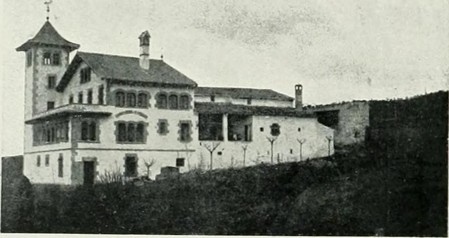 An illustration from L'oeuvre de Puig Cadafalch, architecte, 1896-1904 : architecture, décoration, mobilier, serrurerie, carrelages, &c, &, 1904, leaf 123