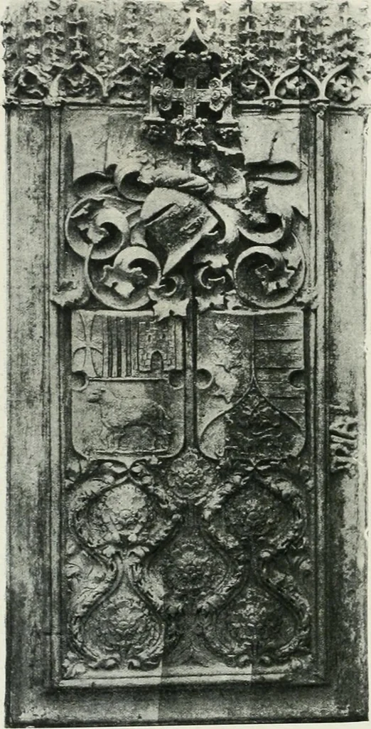 An illustration from L'oeuvre de Puig Cadafalch, architecte, 1896-1904 : architecture, décoration, mobilier, serrurerie, carrelages, &c, &, 1904, leaf 135