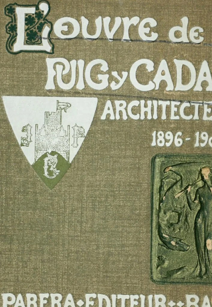 An illustration from L'oeuvre de Puig Cadafalch, architecte, 1896-1904 : architecture, décoration, mobilier, serrurerie, carrelages, &c, &, 1904, leaf 4